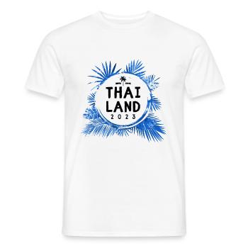 Thailand 2023 Colorful - Men's T-Shirt - white - Front - AI Model Male 178 dark (178cm)