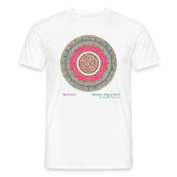 Be in love - T-shirt homme - blanc - Devant - AI Model Male 178 dark (178cm)