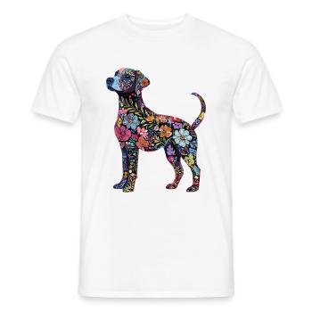 Labrador Retriever - Männer T-Shirt - Weiß - Vorne - AI Model Male 178 dark (178cm)