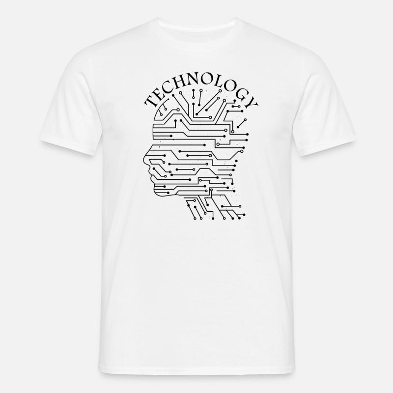 Technology gift present idea - Men's T-Shirt - white