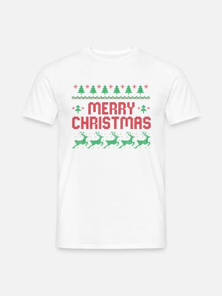 Merry Christmas - Men's T-Shirt - white