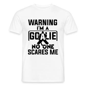 hockey sur glace ice hockey - T-shirt homme - blanc - Devant - AI Model Male 178 dark (178cm)