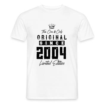 2004 limited edition - T-shirt homme - blanc - Devant - AI Model Male 178 dark (178cm)