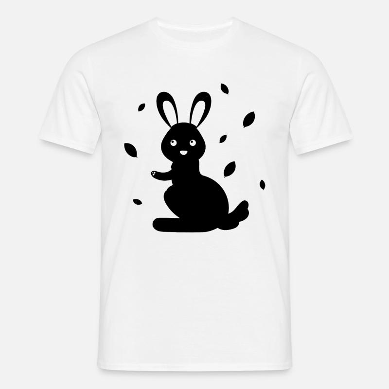Rabbit - Rabbit Nature Easter - Men's T-Shirt - white