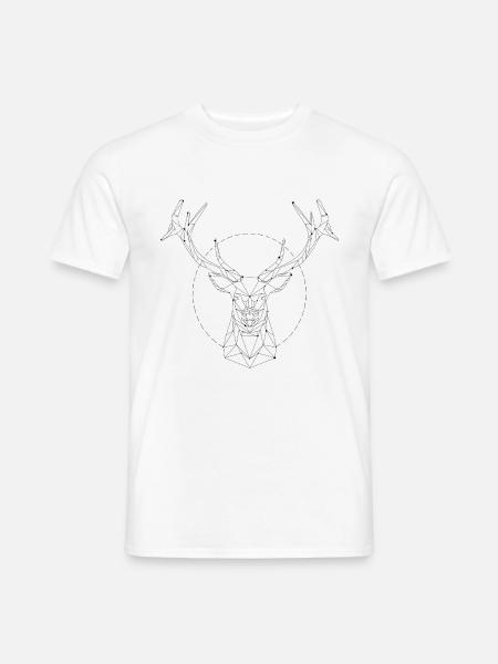 Deer constellation - Men's T-Shirt - white
