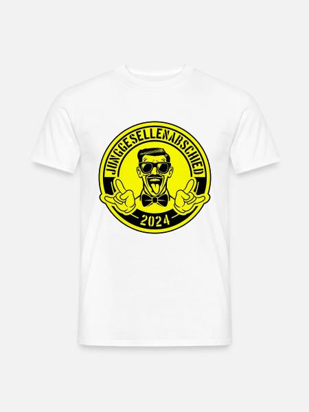 Junggesellenabschied 2024 - Männer T-Shirt - Weiß