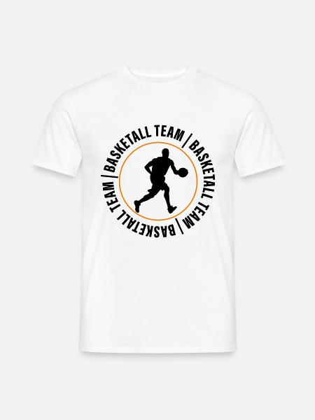 Équipe de basket-ball Club Homme - T-shirt homme - blanc