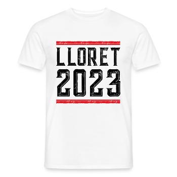 Lloret De Mar 2023 - Männer T-Shirt - Weiß - Vorne - AI Model Male 178 dark (178cm)