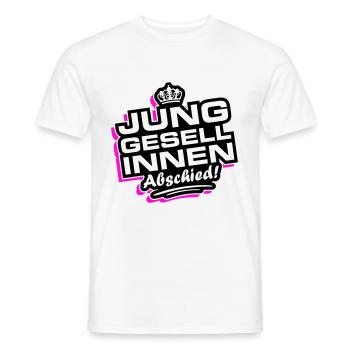 Junggesellinnen Abschied Jga - Männer T-Shirt - Weiß - Vorne - AI Model Male 178 dark (178cm)
