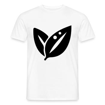 Sheet Ecology - Men's T-Shirt - white - Front - AI Model Male 178 dark (178cm)
