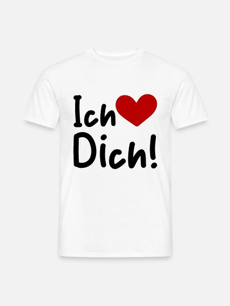 I Love You Saying - Men's T-Shirt - white