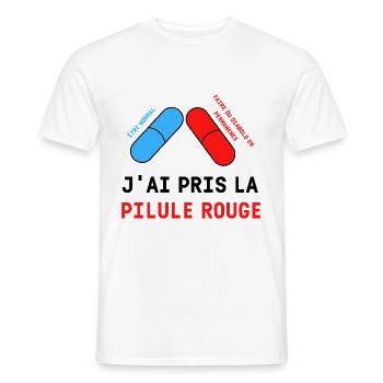 Cadeau humour diabolo cirque passion drôle - T-shirt homme - blanc - Devant - AI Model Male 178 dark (178cm)