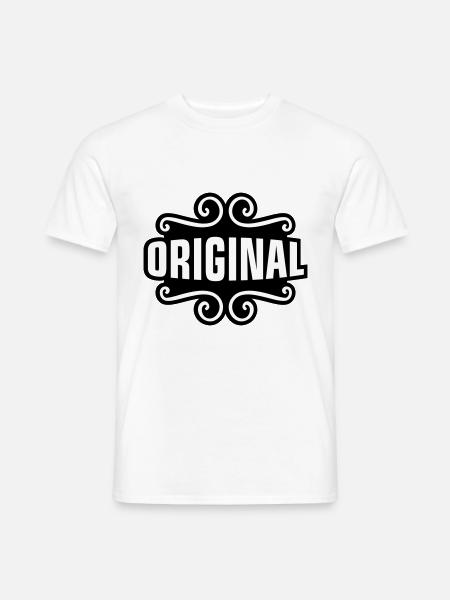 Original saying - Men's T-Shirt - white