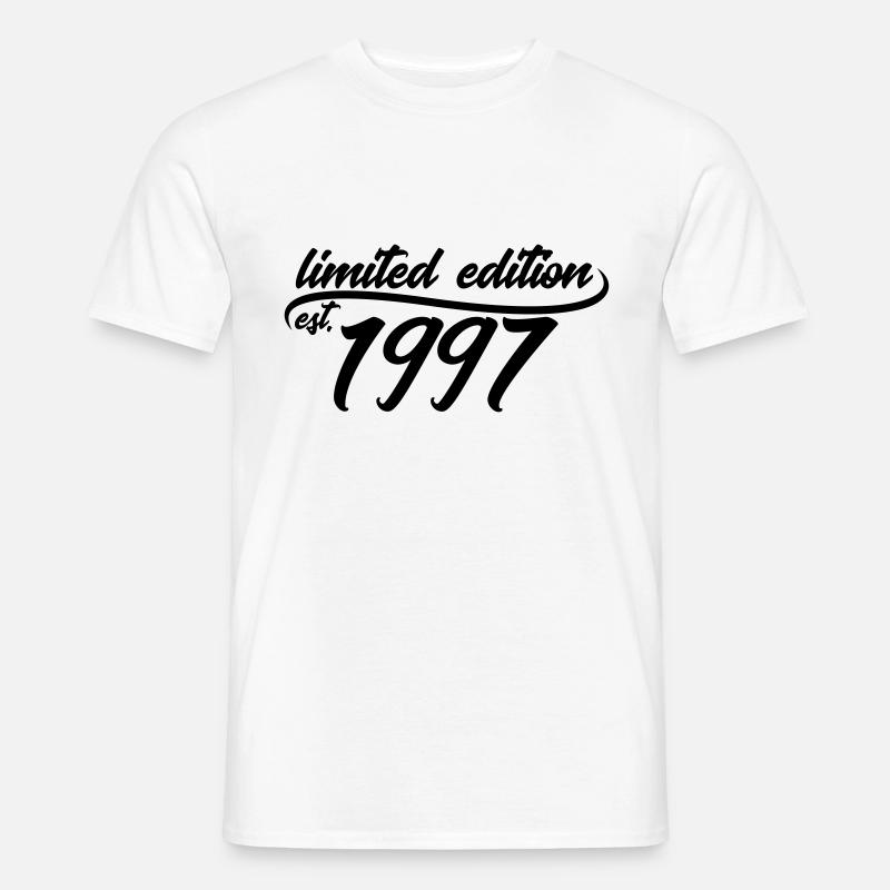 Limited Edition est 1997 - Männer T-Shirt - Weiß