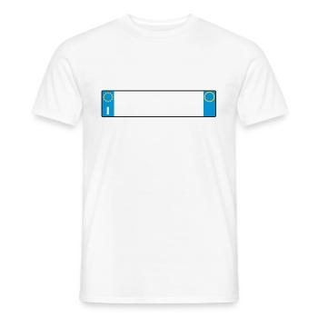 Italien Platte_g1 - Männer T-Shirt - Weiß - Vorne - AI Model Male 178 dark (178cm)