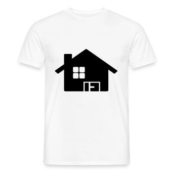 Maison Symbole Maison - T-shirt homme - blanc - Devant - AI Model Male 178 dark (178cm)