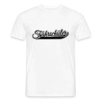 Fahrschüler - Männer T-Shirt - Weiß - Vorne - AI Model Male 178 dark (178cm)