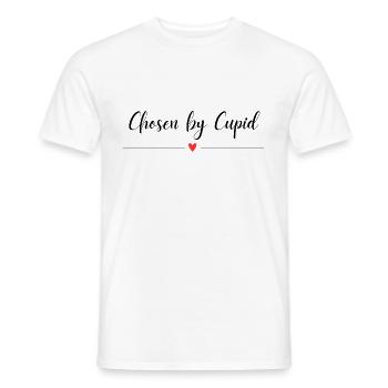 Chosen by Cupid - Men's T-Shirt - white - Front - AI Model Male 178 dark (178cm)