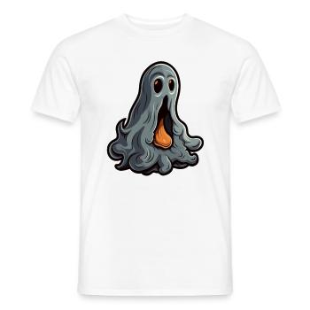 Halloween Geister Kostüm Horror Halloween - Männer T-Shirt - Weiß - Vorne - AI Model Male 178 dark (178cm)