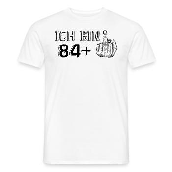 Lustiges Geburtstagsgeschenk Ich Bin 84 Mehr 1 - Männer T-Shirt - Weiß - Vorne - AI Model Male 178 dark (178cm)