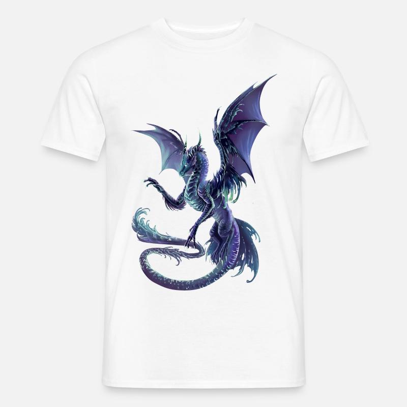 celestial dragon - Männer T-Shirt - Weiß