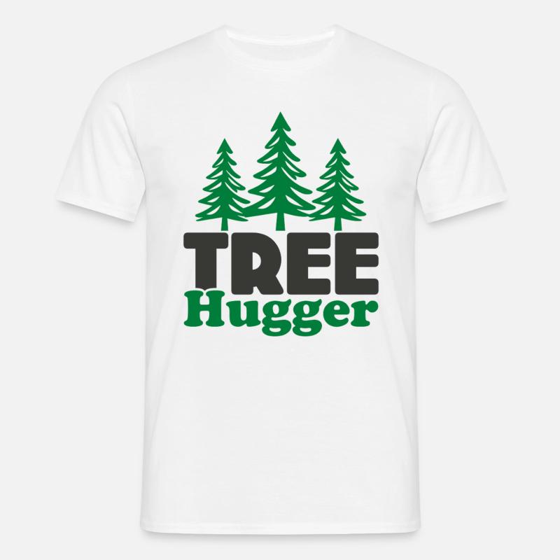 Tree Hugger - Men's T-Shirt - white