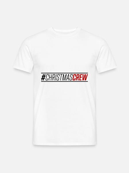 christmas crew - Männer T-Shirt - Weiß