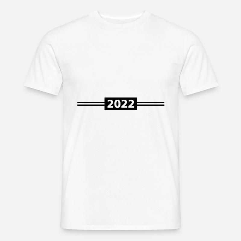 2022 - Männer T-Shirt - Weiß