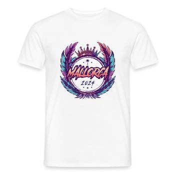 Mallorca 2024 Coat of Arms - Men's T-Shirt - white - Front - AI Model Male 178 dark (178cm)