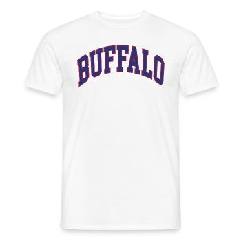Buffle - T-shirt homme - blanc - Devant - AI Model Male 178 dark (178cm)