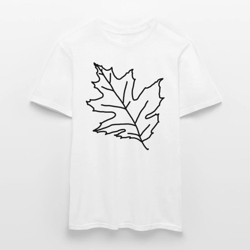 Maple Maple Leaf Maple Leaf Tree Forest Forest Men’s T-shirt