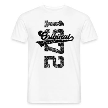 54TH BIRTHDAY ORIGINAL 1972 - Men's T-Shirt - white - Front - AI Model Male 178 dark (178cm)