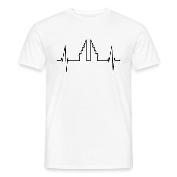 Bali Herzschlag Himmelstor Indonesien Liebe Bali - Männer T-Shirt - Weiß - Vorne - AI Model Male 178 dark (178cm)