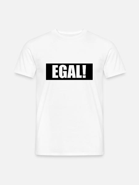 EGAL - Männer T-Shirt - Weiß