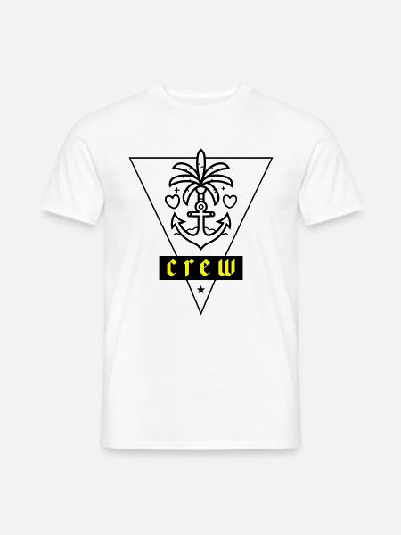 Crew Anchor Love Vacation - Men's T-Shirt - white