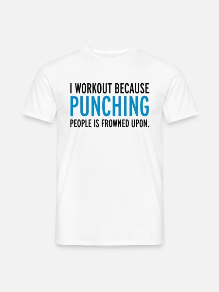 Workout - Men's T-Shirt - 
