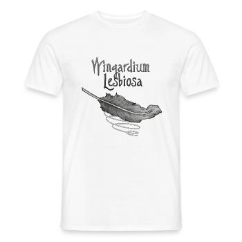 Lesbiosa - T-shirt homme - blanc - Devant - AI Model Male 178 dark (178cm)