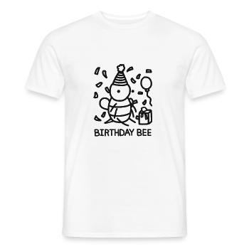 anniversaire Abeille - T-shirt homme - blanc - Devant - AI Model Male 178 dark (178cm)