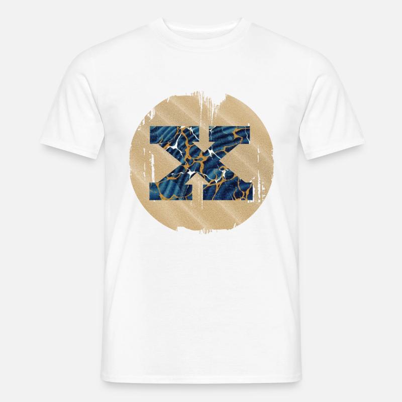 e 16 x - Männer T-Shirt - Weiß