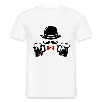 Bier Junggesellenabschied Party - Männer T-Shirt - Weiß - Vorne - AI Model Male 178 dark (178cm)