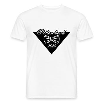 Polterabend 2024 - Männer T-Shirt - Weiß - Vorne - AI Model Male 178 dark (178cm)