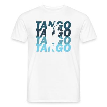 Tango - Männer T-Shirt - Weiß - Vorne - AI Model Male 178 dark (178cm)