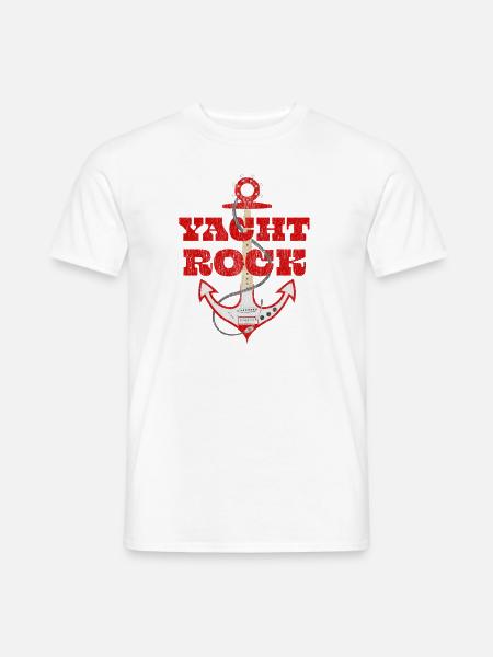 Yacht Rock - Männer T-Shirt - Weiß