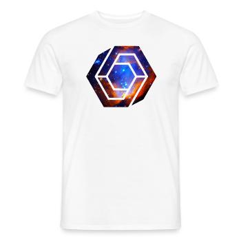 Espace - T-shirt homme - blanc - Devant - AI Model Male 178 dark (178cm)