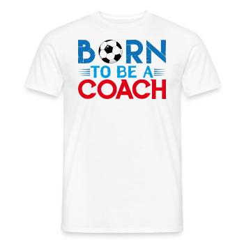 Fußballtrainer | Fußballtrainer-Geschenk Das Beste - Männer T-Shirt - Weiß - Vorne - AI Model Male 178 dark (178cm)