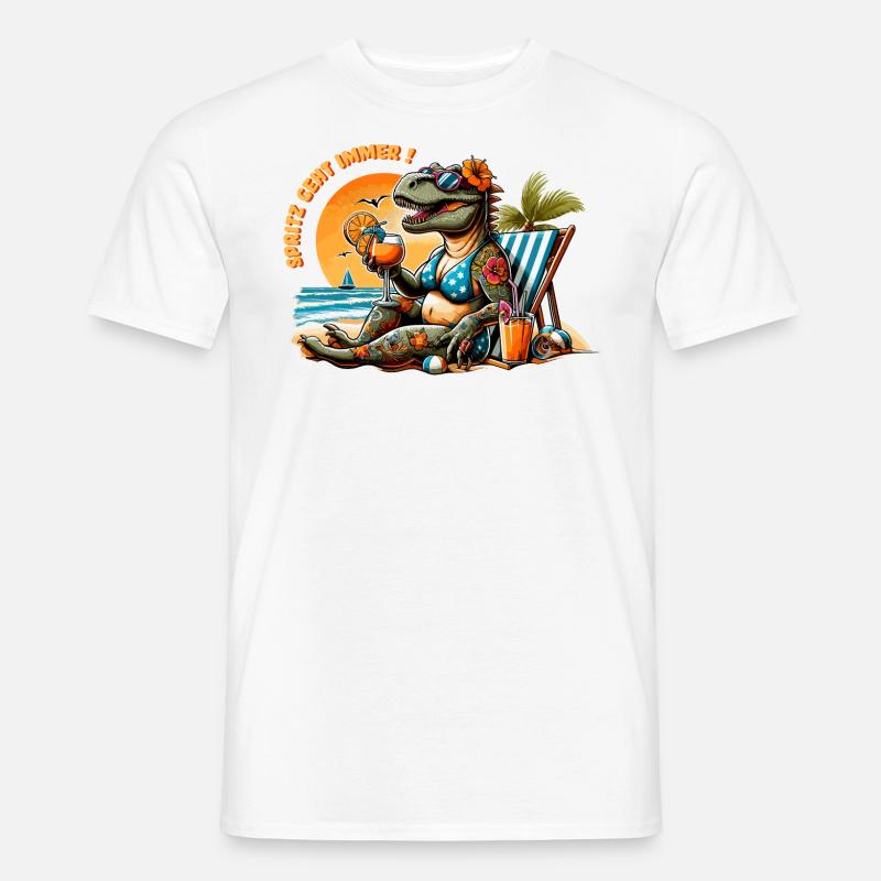 Spritz geht immer! - Männer T-Shirt - Weiß
