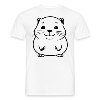 Marmot - Men's T-Shirt - white - Front - AI Model Male 178 dark (178cm)
