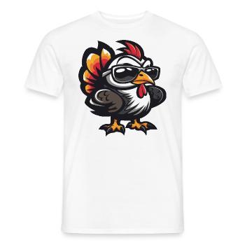 Turquie Cool BD - T-shirt homme - blanc - Devant - AI Model Male 178 dark (178cm)