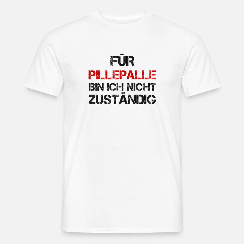 arbeit, sprüche, geschenk, geschenkidee, büro - Männer T-Shirt - Weiß