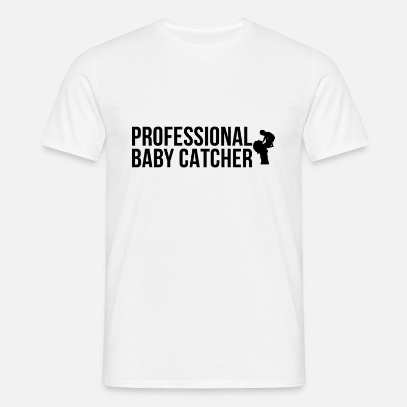 Jordemoder | Gaver til jordemødre Fødselslæger - T-shirt til herrer - hvid